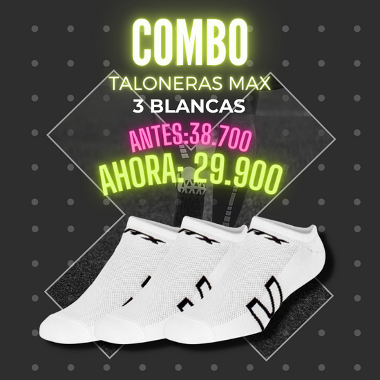 COMBO X 3 TALORENA SOX BLANCA