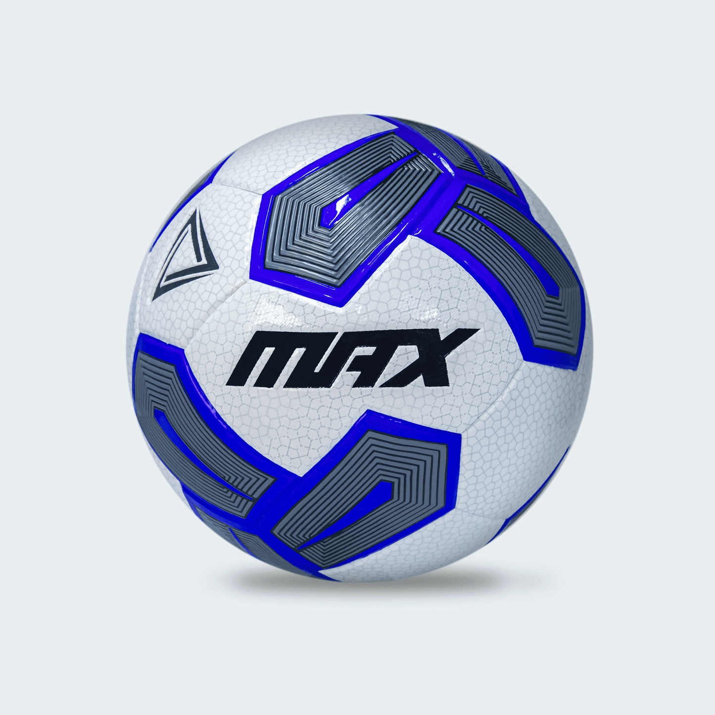BALON DE FÚTBOL MAX BLANCO AZUL