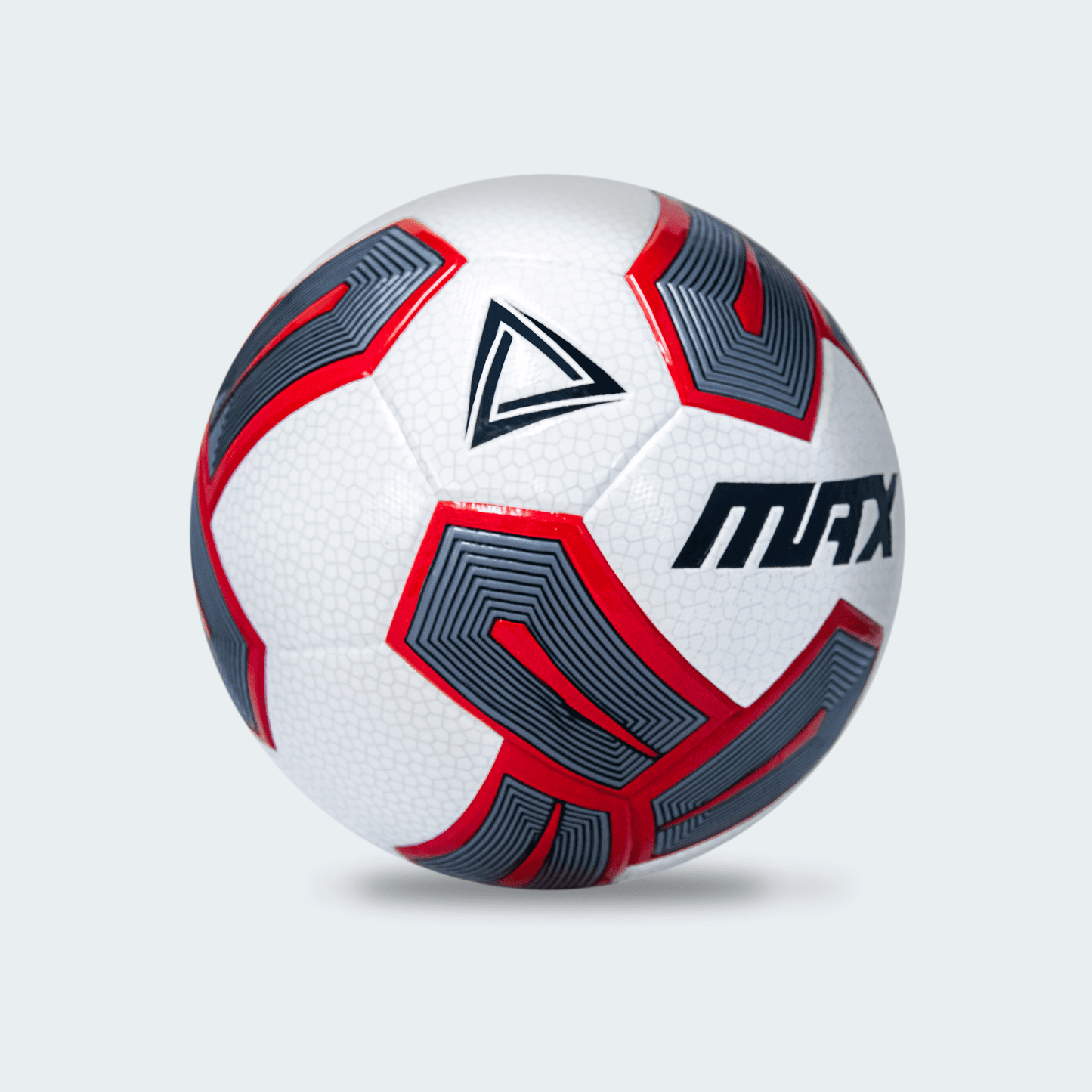 BALON DE FÚTBOL MAX BLANCO ROJO