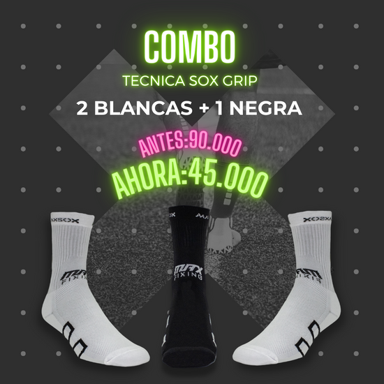 Combo x3 Tecnicas SOX (2 Blancas + 1 Negra)