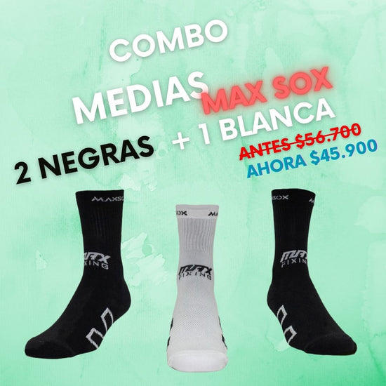 Combo x3 Tecnicas SOX (2 Negras + 1 Blanca)
