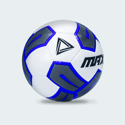 BALON DE FÚTBOL MAX BLANCO AZUL