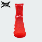 MEDIA TÉCNICA MAX SOX ROJO X BLANCO