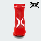 MEDIA TÉCNICA MAX SOX ROJO X BLANCO